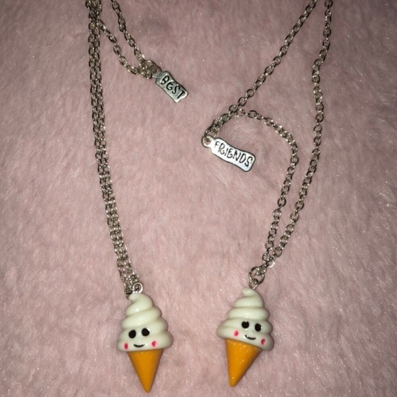 Claire's Other - Claire’s Best Friends Ice Cream Cone Neckl…